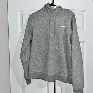 Nike Light Gray Hoodie Mens Size M